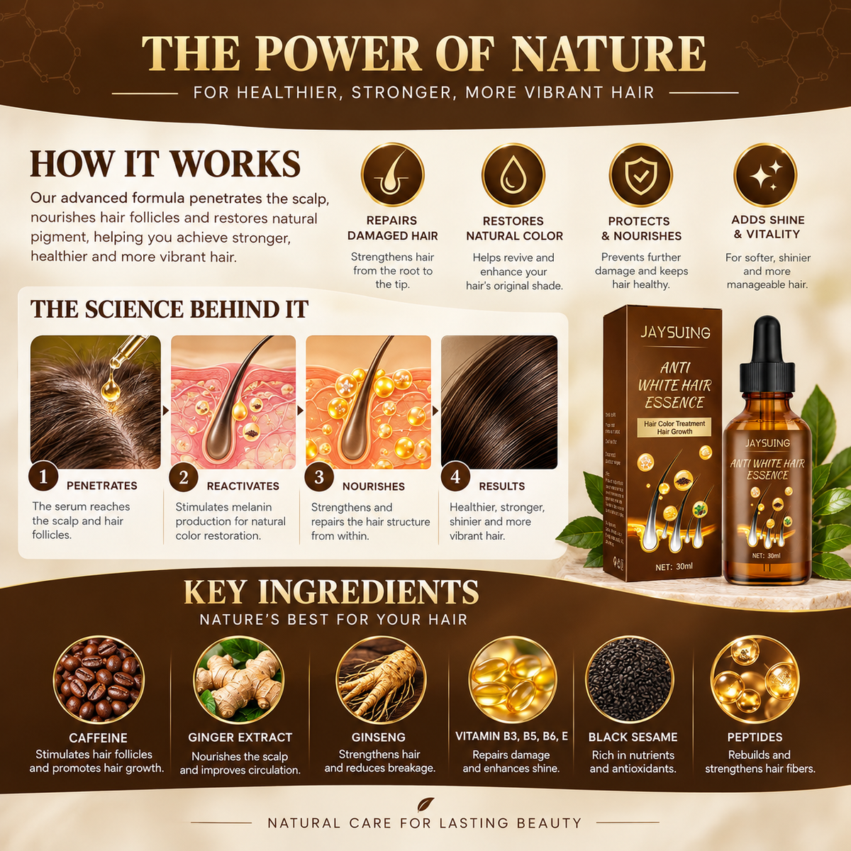 Repigment Hair Serum