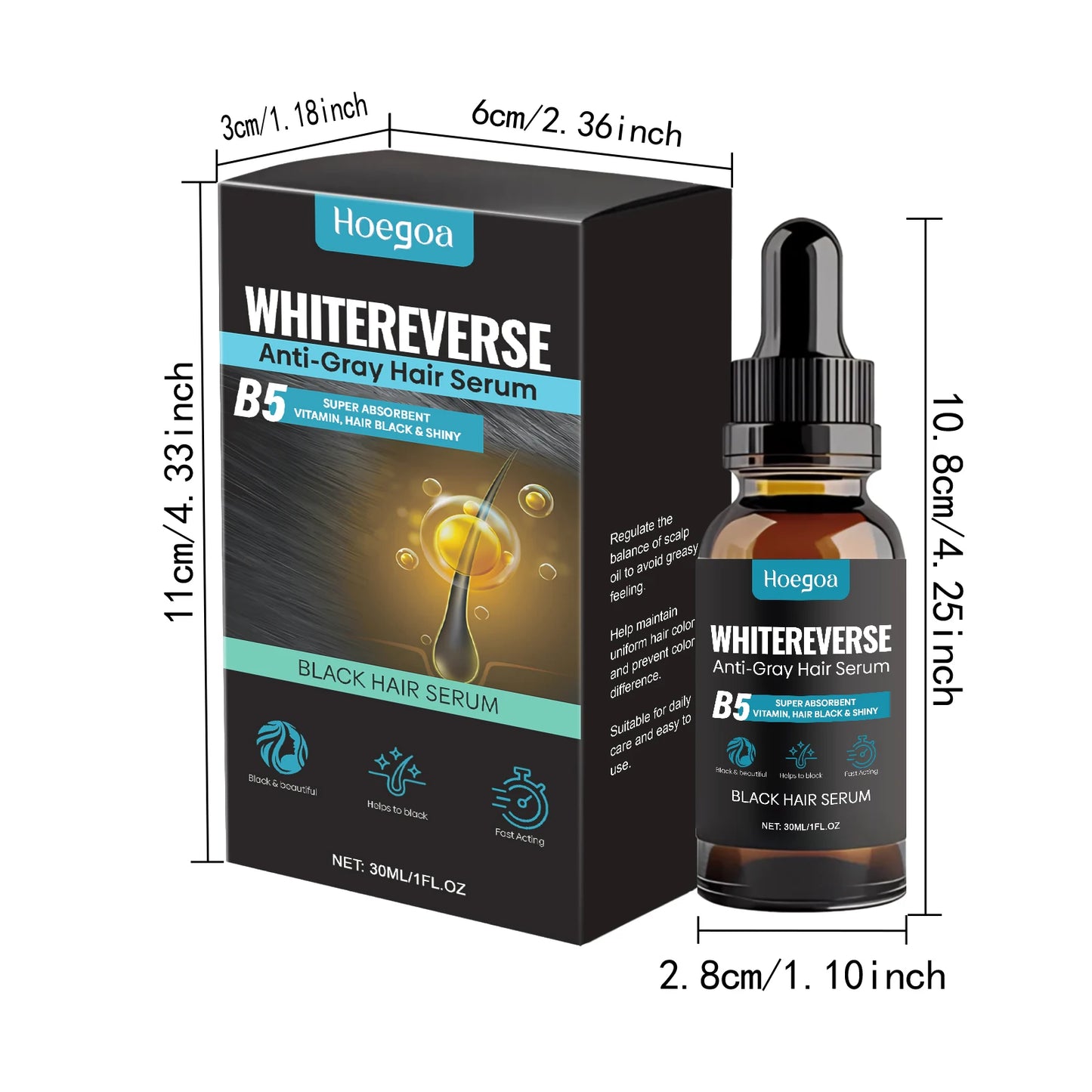 Repigment Hair Serum